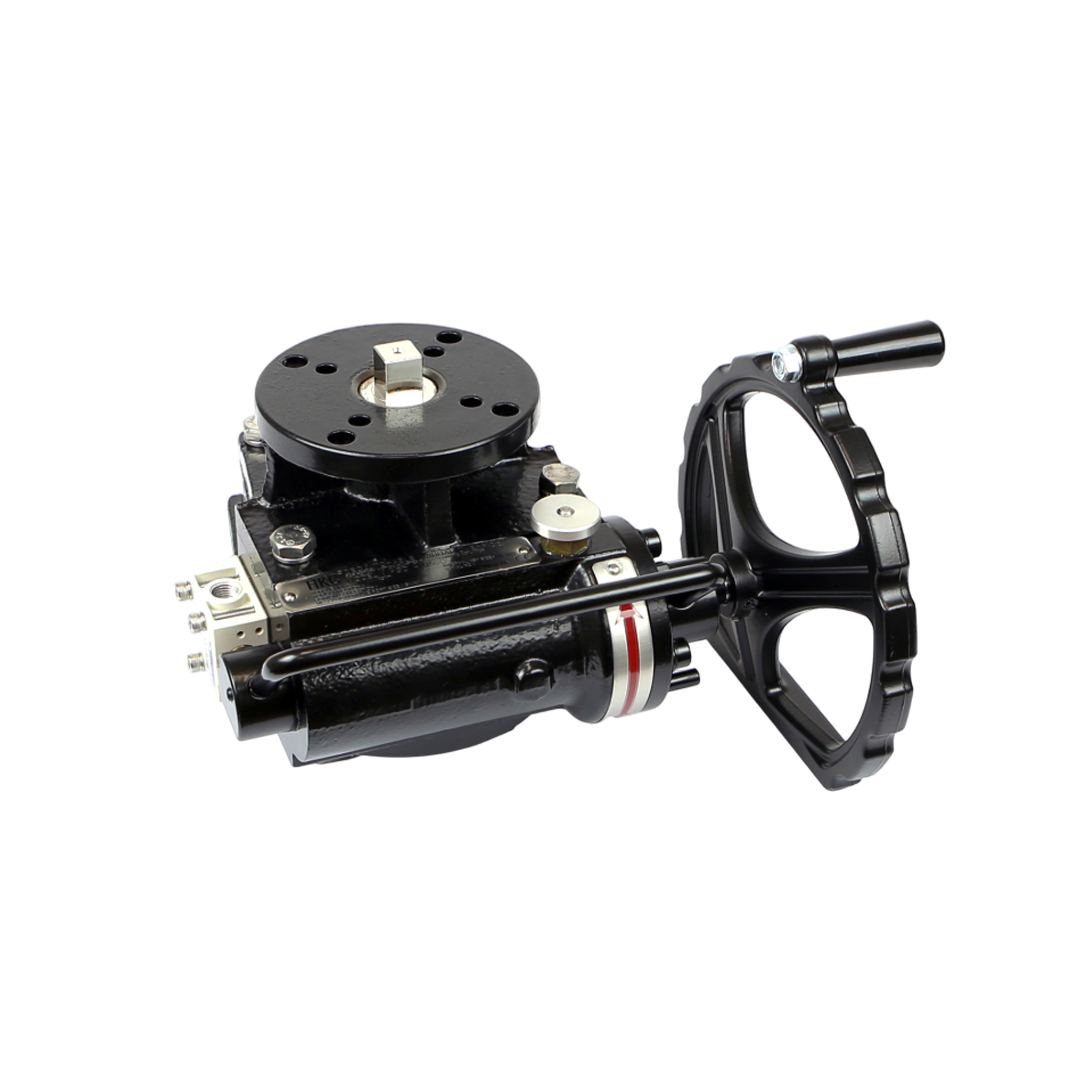 HKC Pneumatic Actuator Gearbox HGO Series HGO-080 104 มม. 4.1 นิ้ว ...