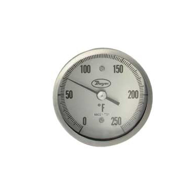 เทอร์โมมิเตอร์ Dwyer Series BT20S Sanitary Bimetal Thermometer BT20S54571