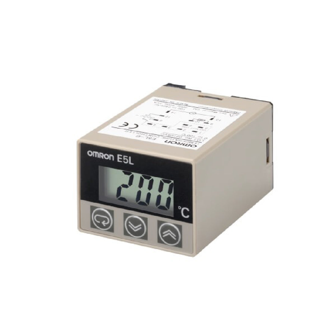 เครื่องควบคุมอุณหภูมิ Electronic Thermostat Omron E5L-C-100-200