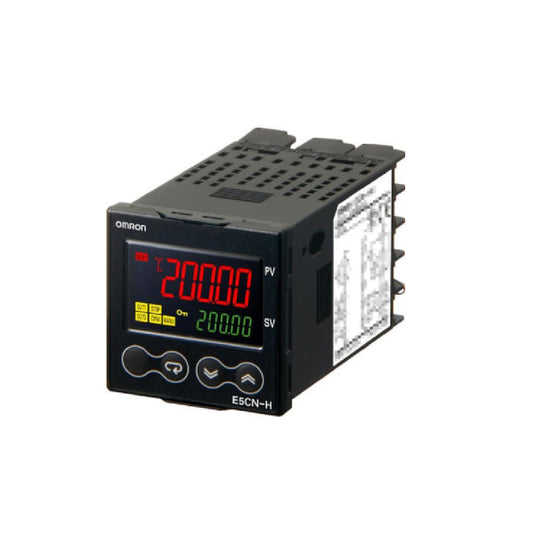 เครื่องควบคุมอุณหภูมิ Universal digital process controllers Omron E5CN-HR2M-500 100-240 VAC