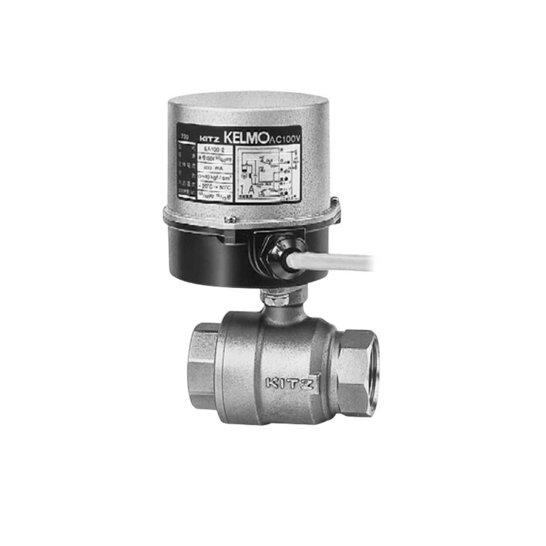 Ball Valve Actuator KITZ Bronze/Brass รุ่น EA100-TFE 1-1/4 นิ้ว ( 32 มม. ) แอคชูเอเตอร์ Type 2