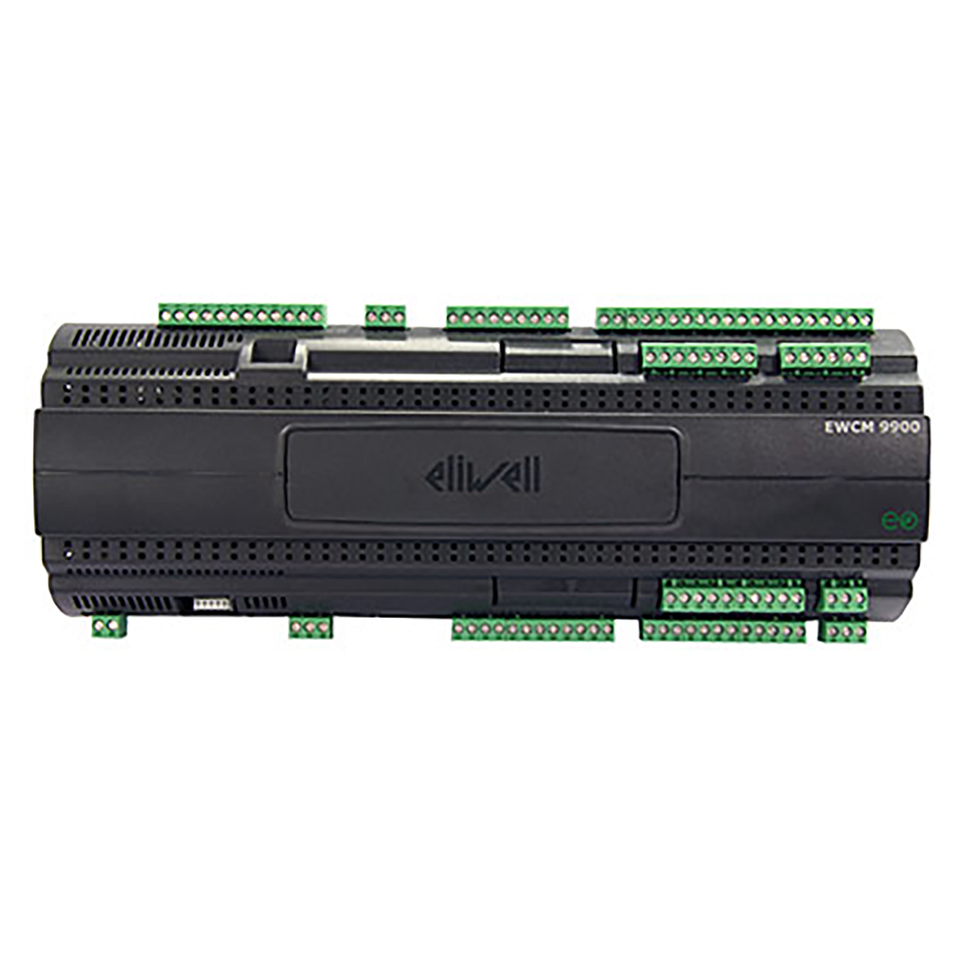 Eliwell ตัวควบคุมสำหรับชั้นวางคอมเพรชเซอร์ ewcm 9900 eo 18d  eng/ita:control , monitor and cable CodeEM83CI3B0GH00