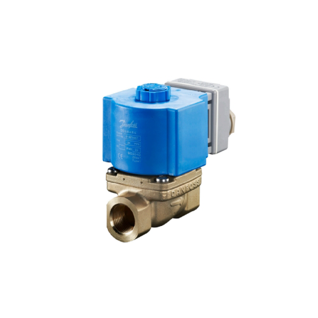 Danfoss Solenoid valve, EV260B, Function: NC, G, 3/8, 0.8 m³/h, PTFE 032U8053