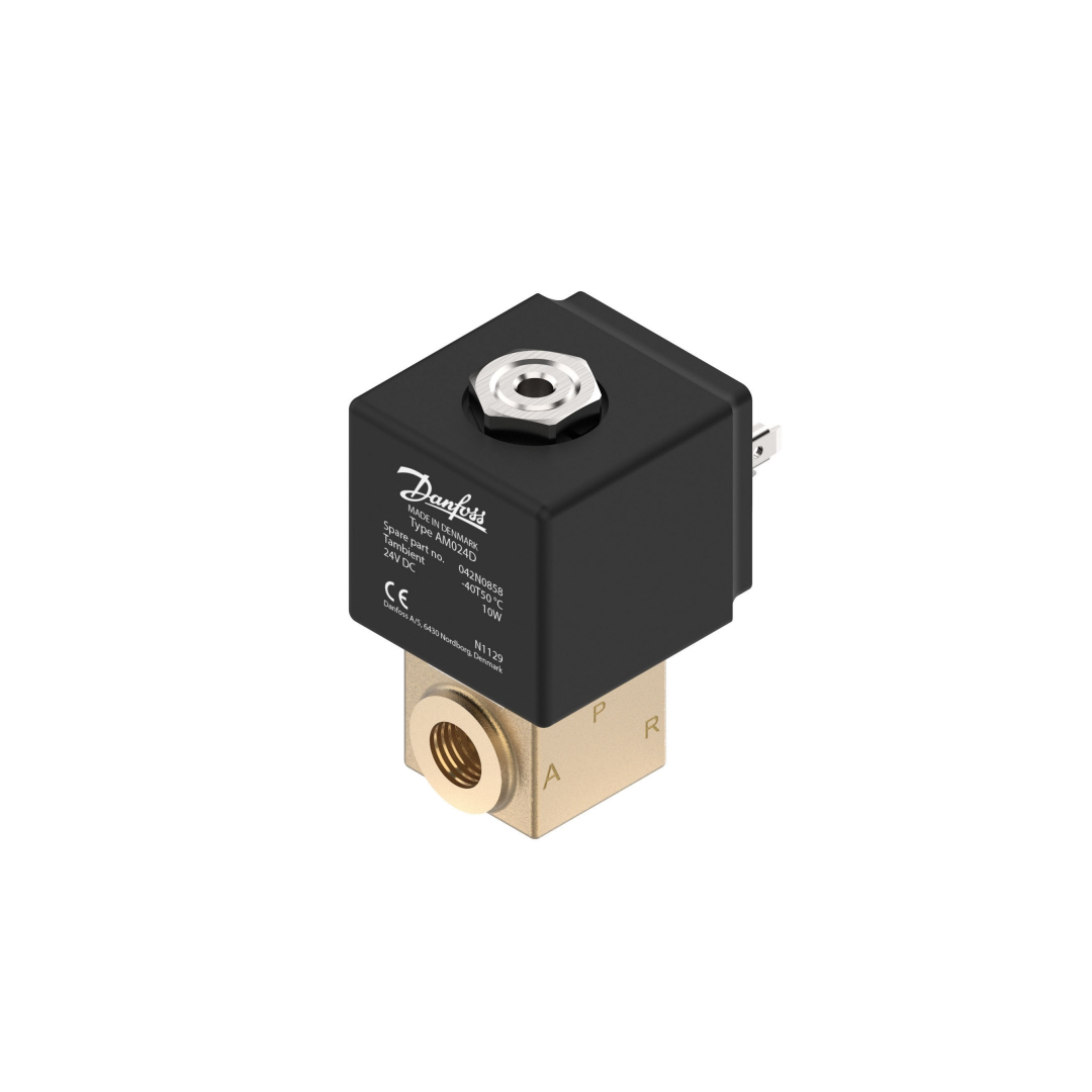 Danfoss Solenoid valve, EV310A, Function: NO, G, 1/8, 0.04 m³/h, FKM 032H8125