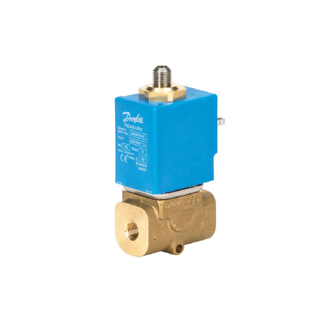 Danfoss Solenoid valve, EV310B, Function: NC, G, 3/8, 0.15 m³/h, FKM 032U4907