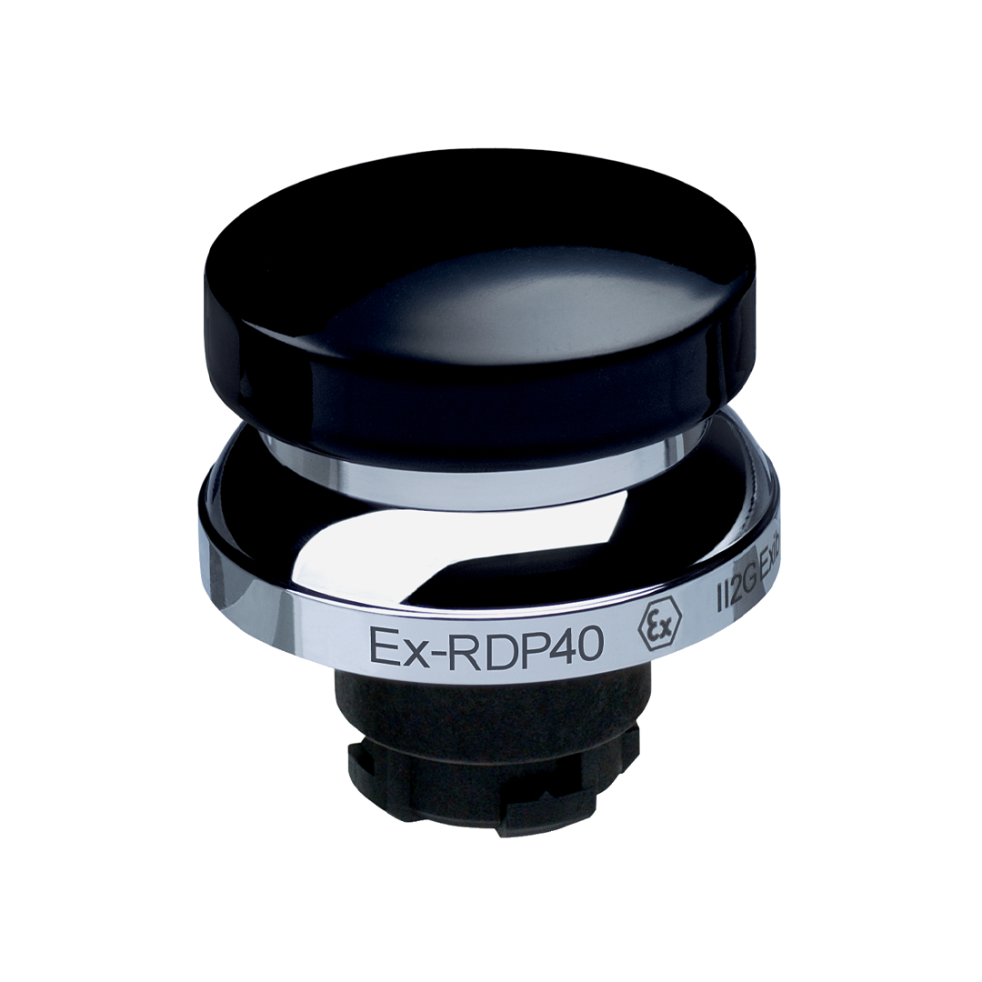 Schmersal EX-RDP Series Black Momentary Push Button Head รหัส EX-RDP40SW