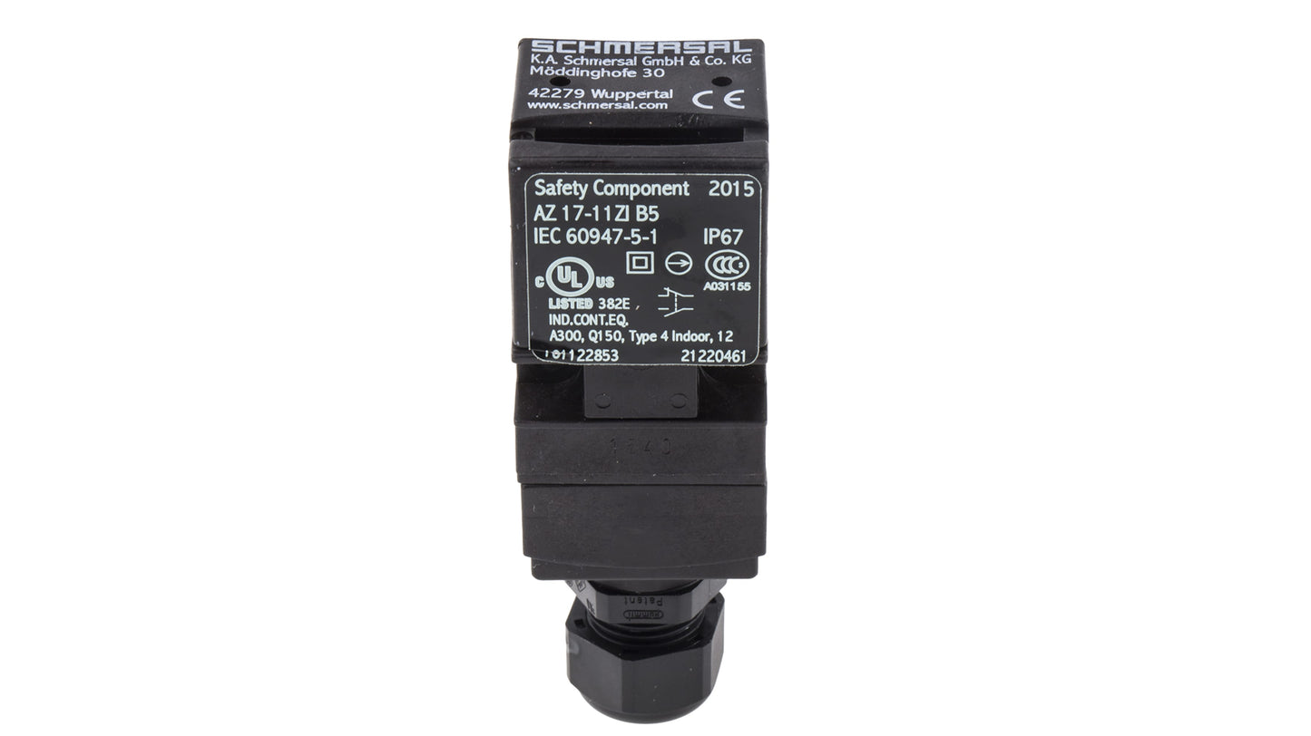 Schmersal AZ17 Safety Interlock Switch รหัส AZ 17-11ZI-B5