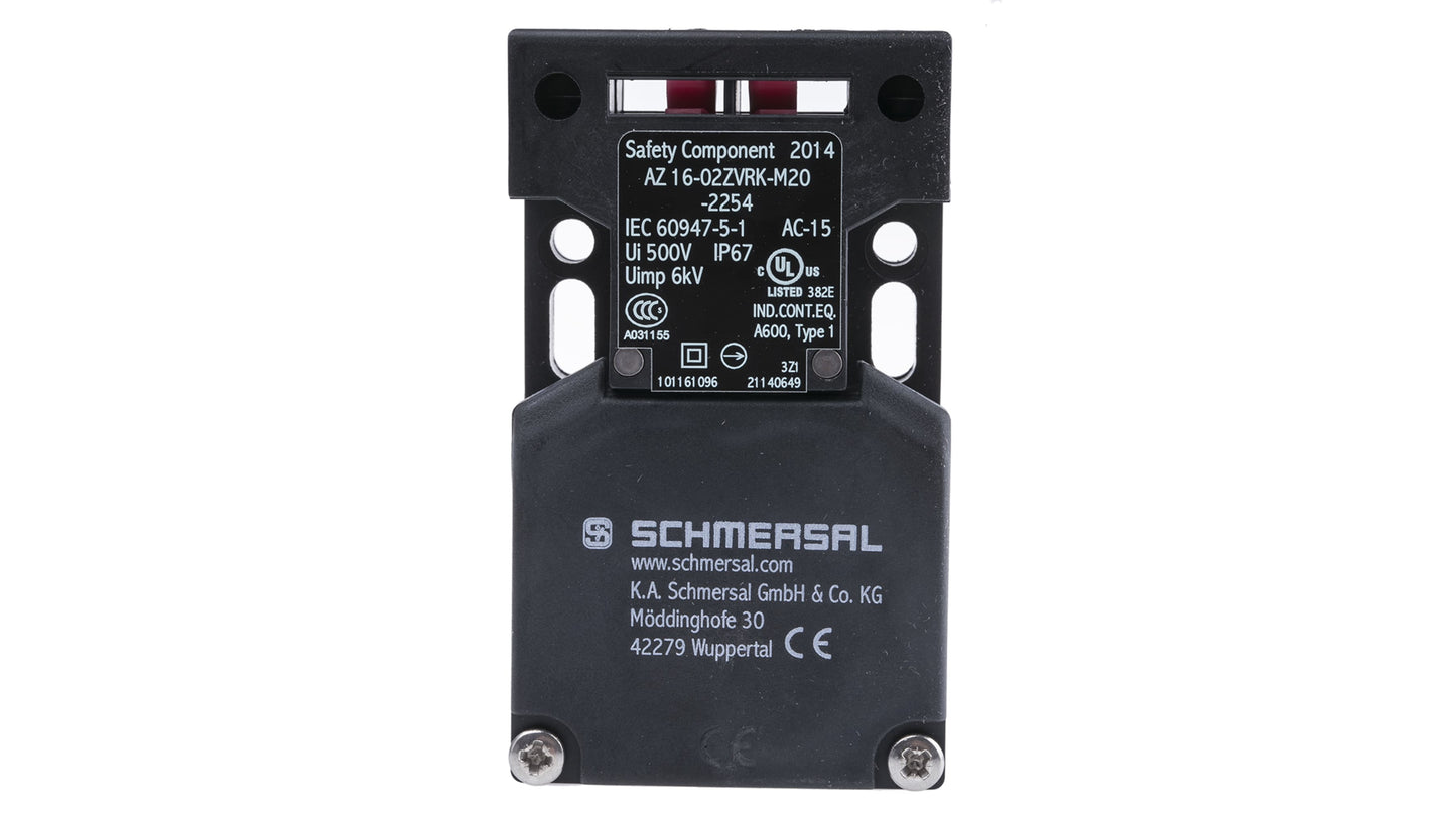 Schmersal AZ16 Safety Interlock Switch รหัส AZ16-02ZVRK-M20-2254