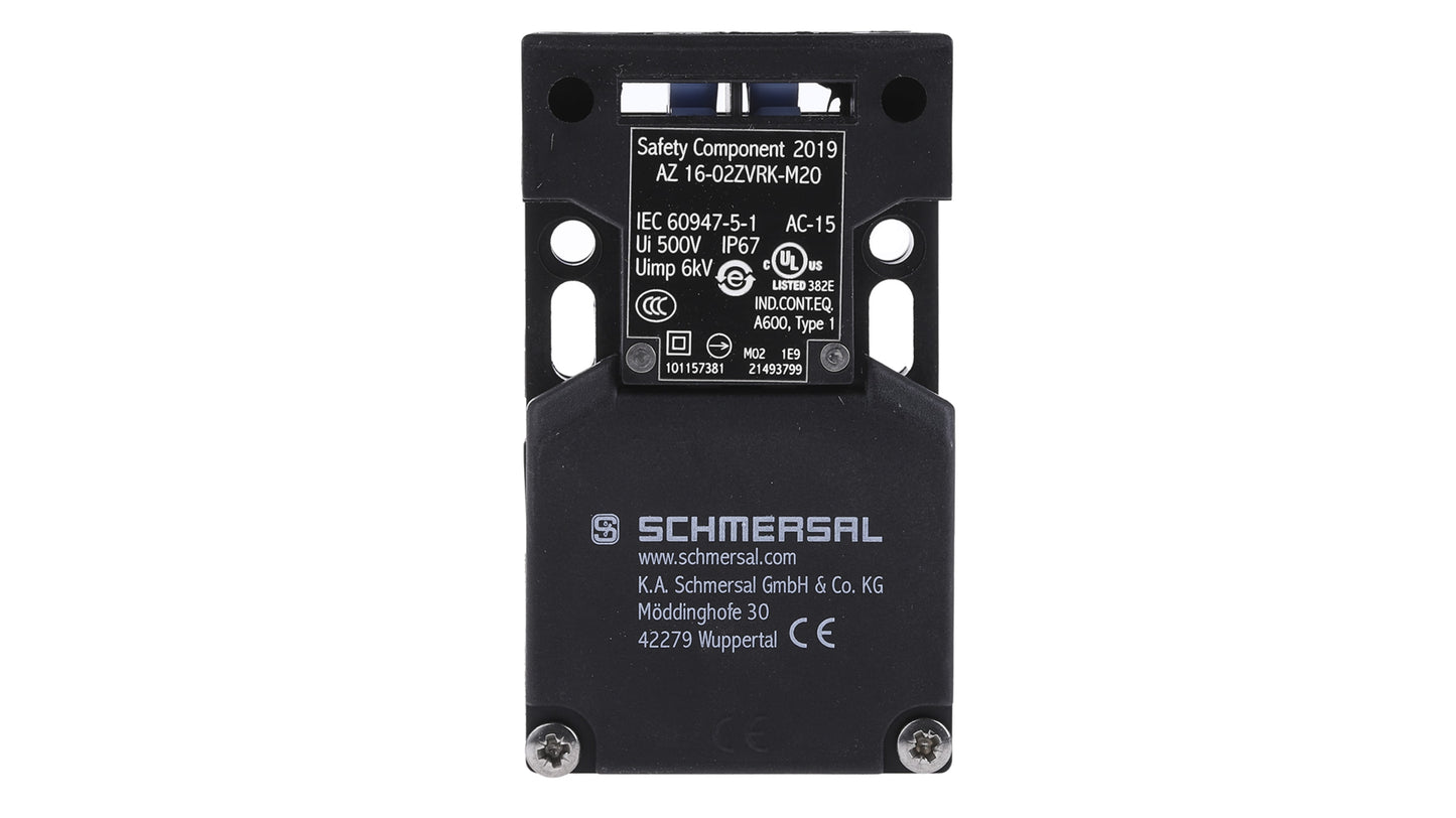 Schmersal AZ16 Safety Interlock Switch รหัส AZ16-02ZVRK-M20