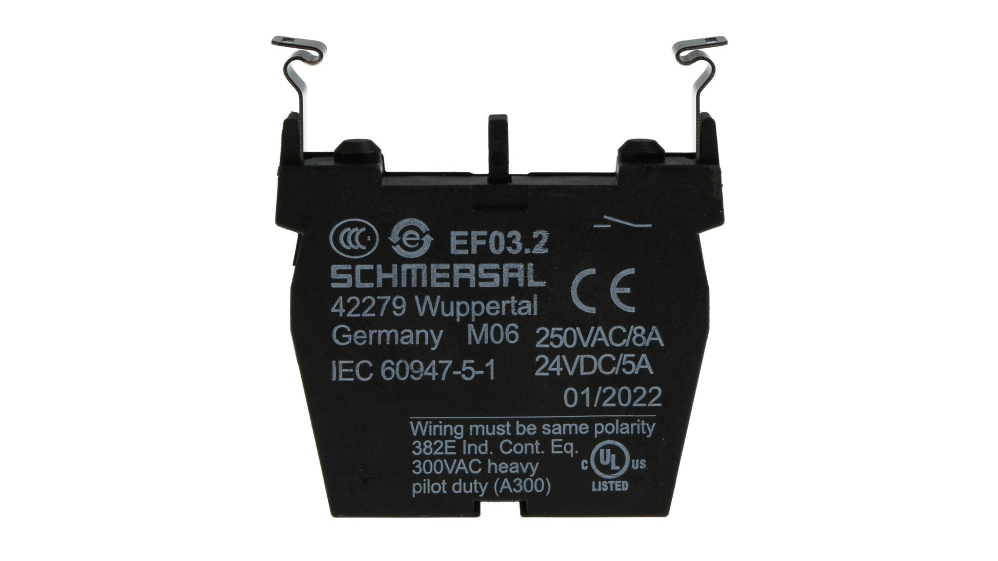 Schmersal for Use with NDR E-Stop รหัส EF03.2