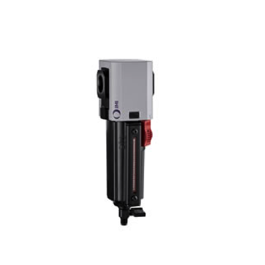 Norgren F84G-4AN-QD3 ตัวกรองอเนกประสงค์ Excelon Plus PTF 1/2" 40µm ระบายน้ำด้วยมือ พร้อมตัวระบุระดับของเหลว