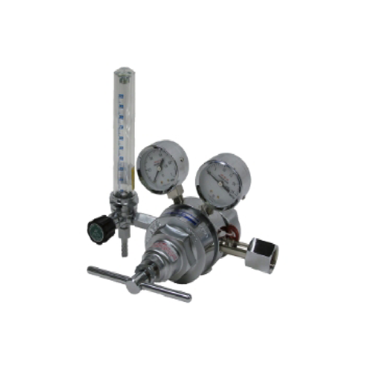 ตัวควบคุมแรงดัน Yutaka Crown FR-ⅡL Series For Cylinder, Medium Flow Two-Stage Pressure Regulator FR-II L O₂ อัตราการไหล  100 ลิตร/นาที