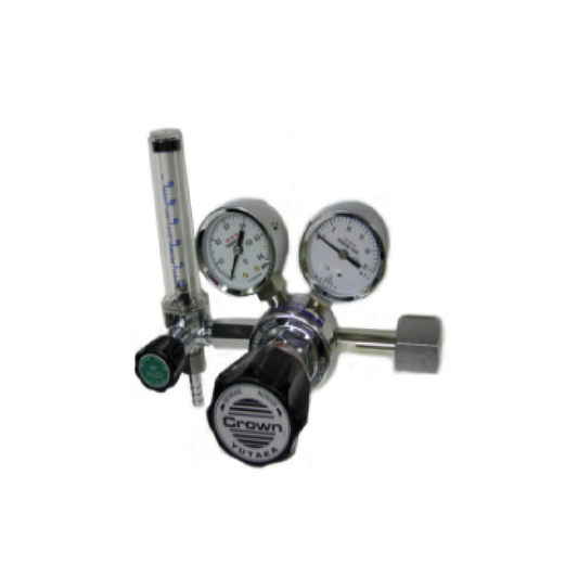 ตัวควบคุมแรงดัน Yutaka Crown FR-ⅠS-P Series For Cylinder Single-Stage Pressure Regulator FR-IS-P H₂ 28 MPa