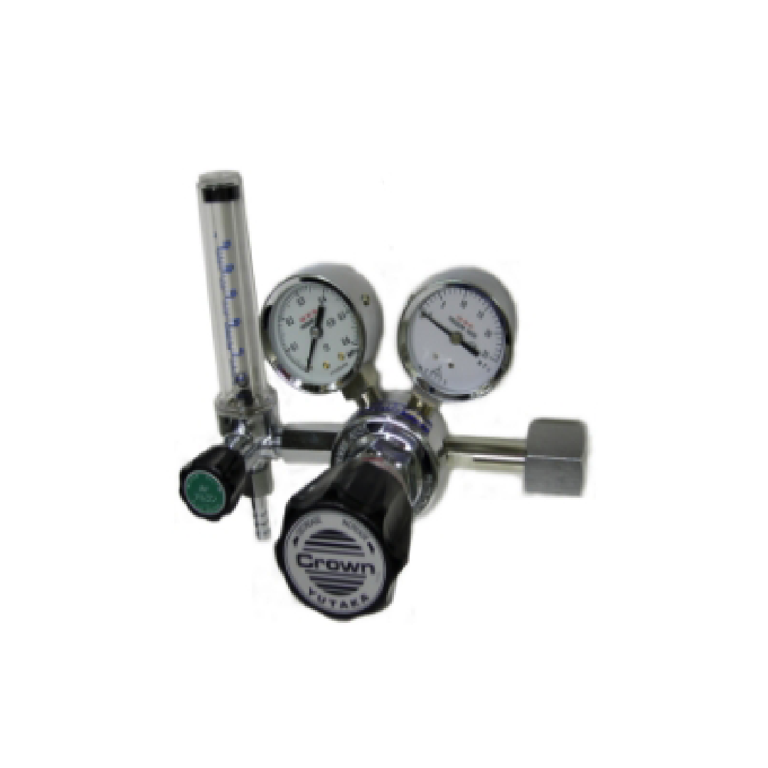 ตัวควบคุมแรงดัน Yutaka Crown FR-ⅠS-P Series For Cylinder Single-Stage Pressure Regulator FR-IS-P N₂ 26 MPa