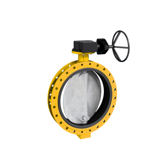 EBRO Butterfly Valve Wafer Type F012-K1 Gas EN-GJS-400-28 Cast Iron 1350 DN 54 นิ้ว 16 บาร์