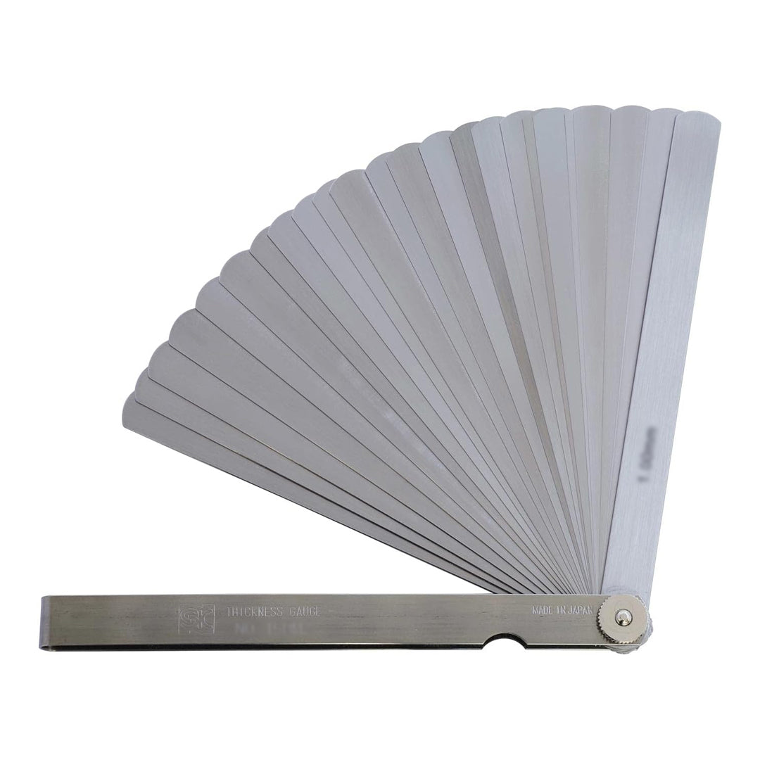 ฟิลเลอร์เกจแบบยาว 150 มม. 13 ใบ NIIGATA SEIKI SK,150MX