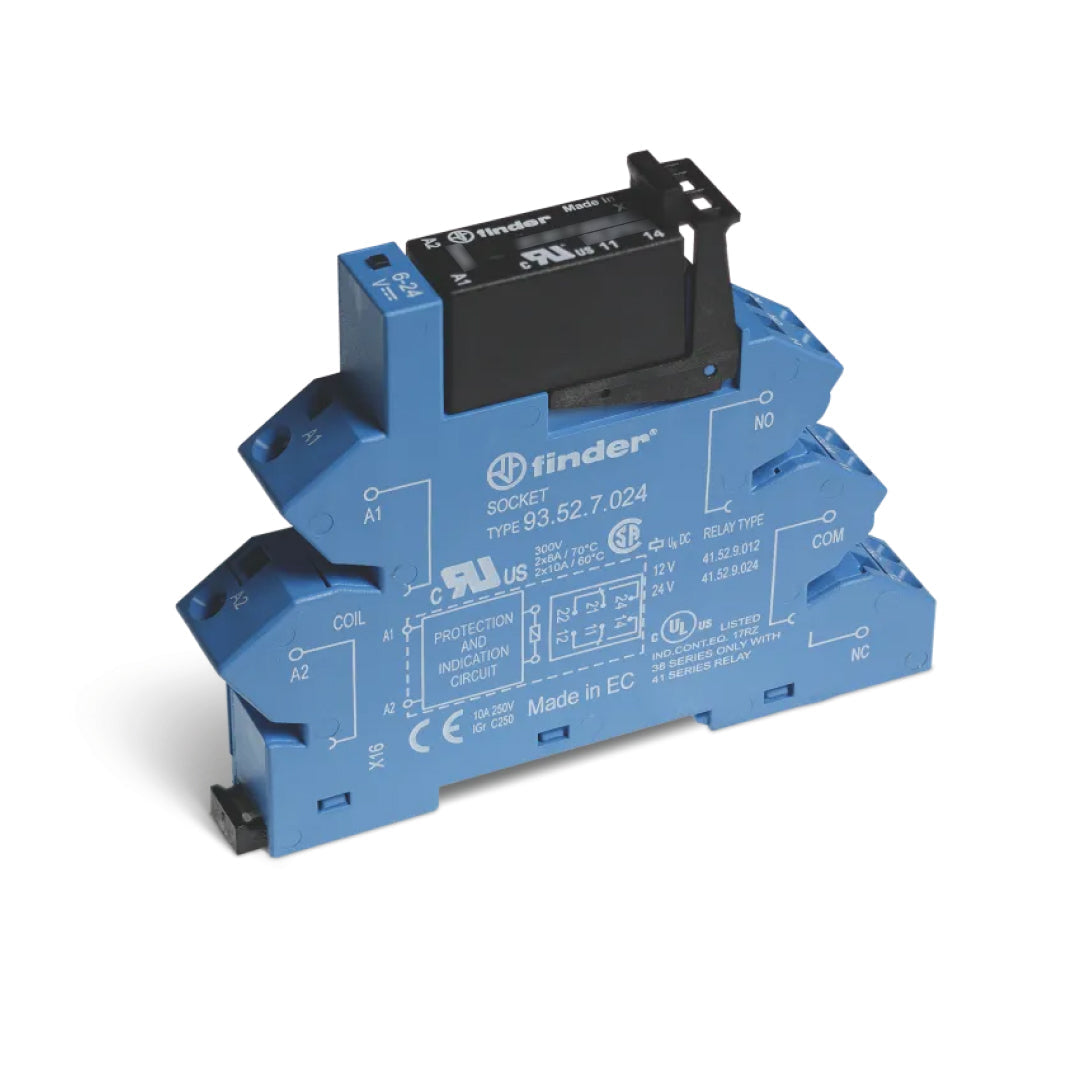 Finder 384170249024 รีเลย์ ,24 V dc ,240 V ac