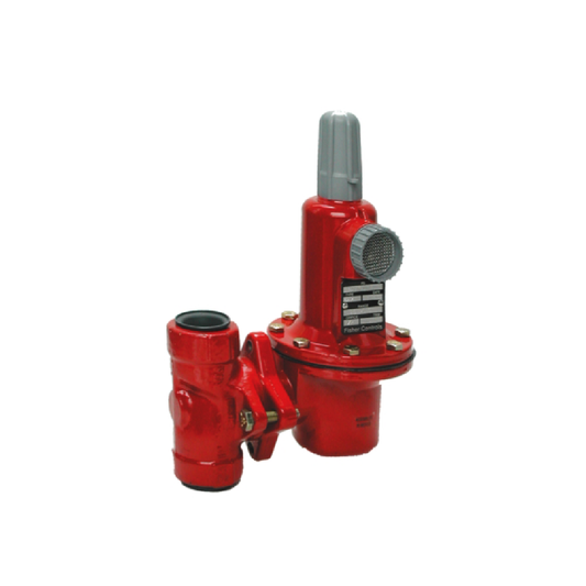 วาล์วปรับแรงดันแก๊ส First Stage Pressure Regulator Fisher รุ่น A 627 - 577 Size 2" x 2" FNPT