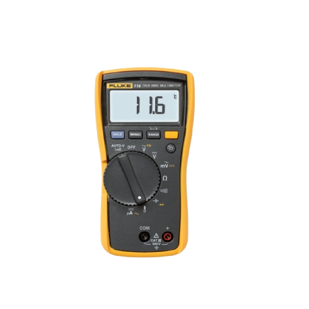 Fluke 116 HVAC Multimeter with Temperature and Microamps