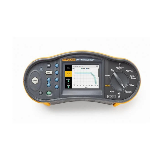 ชุดเครื่องมือพลังงานแสงอาทิตย์ SMFT-1000: เครื่องทดสอบและวัดประสิทธิภาพโซลาร์เซลล์มัลติฟังก์ชัน, เครื่องวัดความสัมพันธ์กระแส-แรงดัน (I-V Curve) Fluke