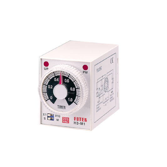 ไทม์เมอร์ตั้งเวลา Fotek H3-M6H-**V H3 Series Power On Delay Timer