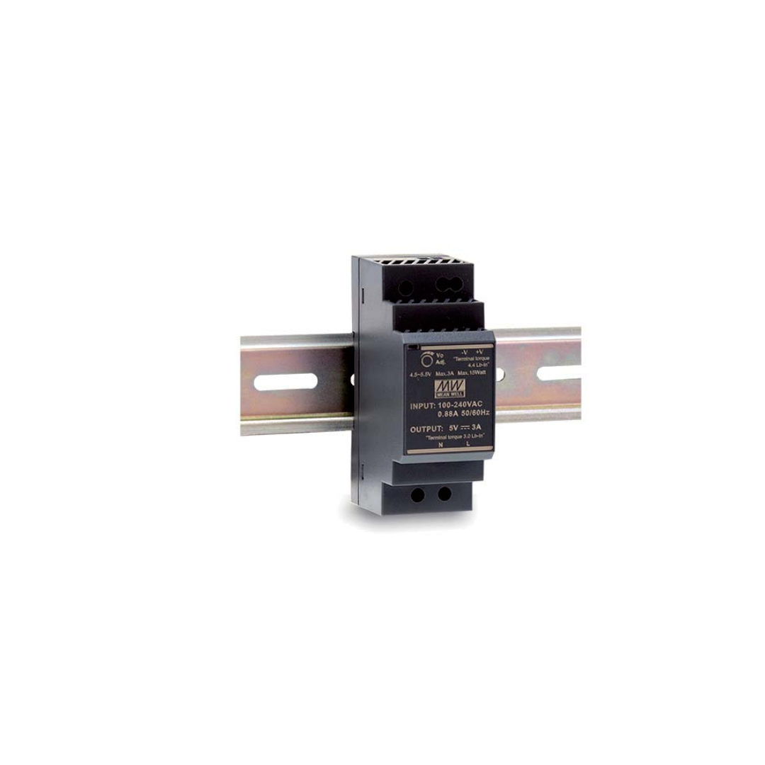 เพาว์เวอร์ซัพพลาย Mean Well  30W Ultra Slim Step Shape DIN Rail HDR-30-48