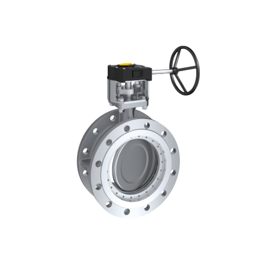 EBRO Butterfly Valve Double-Flanged HP112 GP240GH Carbon Steel 100 DN 4 นิ้ว PN10 บาร์