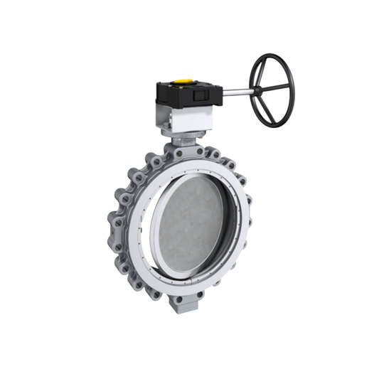 EBRO Butterfly Valve Lug Type HP114-K3 GS-C25N Carbon Steel 350 DN 14 นิ้ว 25 บาร์