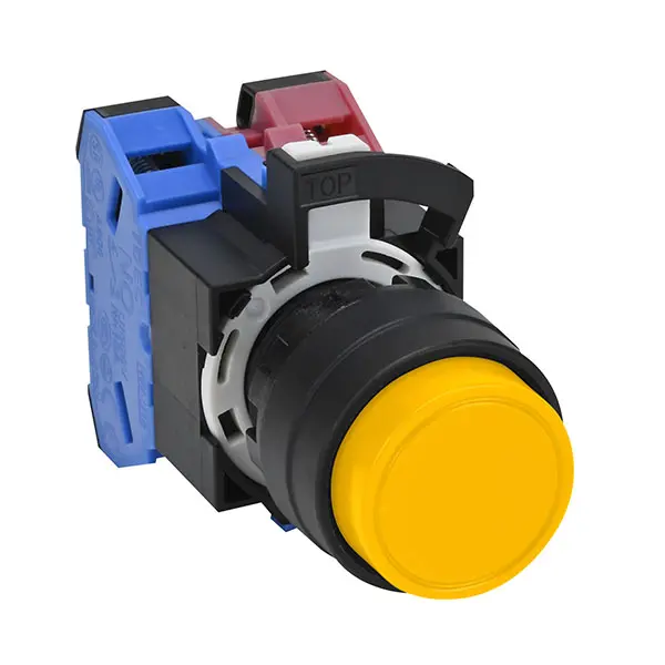 สวิตช์ปุ่มกด IDEC Push Button Switch HW1B-M201Y