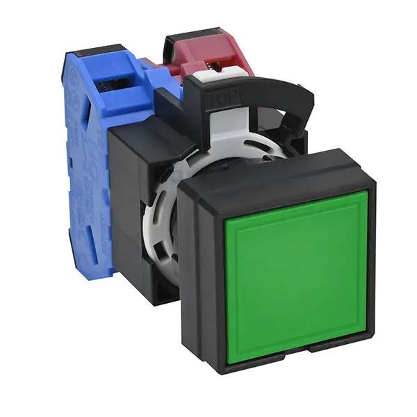 สวิตช์ปุ่มกด IDEC Push Button Switch HW2B-M110G