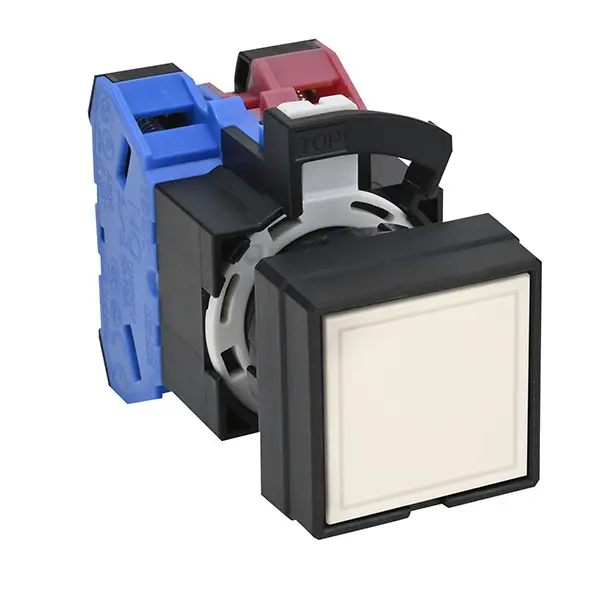 สวิตช์ปุ่มกด IDEC Push Button Switch HW2B-M102W