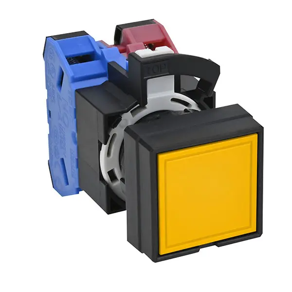 สวิตช์ปุ่มกด IDEC Push Button Switch HW2B-M120Y