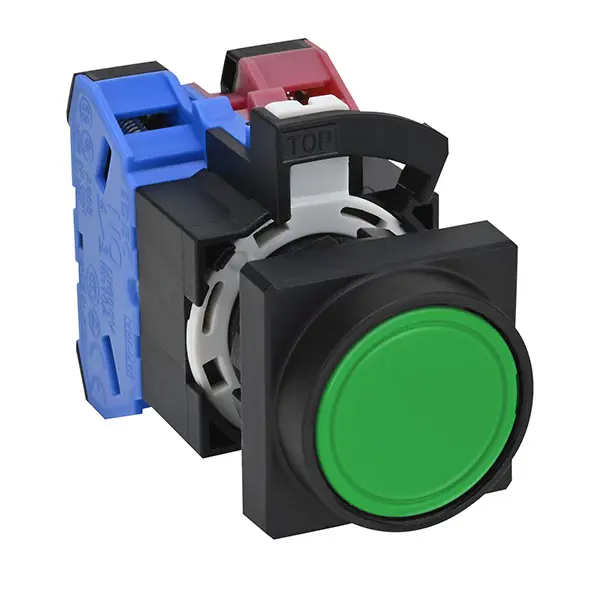 สวิตช์ปุ่มกด IDEC Push Button Switch HW3B-M110G