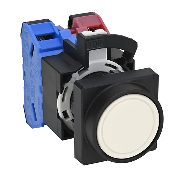 สวิตช์ปุ่มกด IDEC Push Button Switch HW3B-M111W