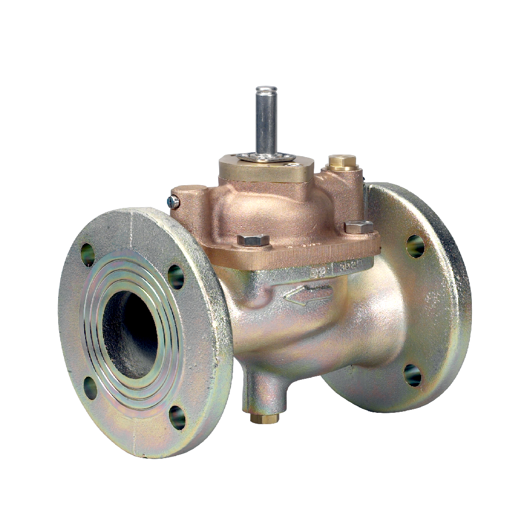 Danfoss Solenoid valve, EV220B, Function: NC, Flange, 2 1/2 in, 50 m³/h, EPDM 016D6065