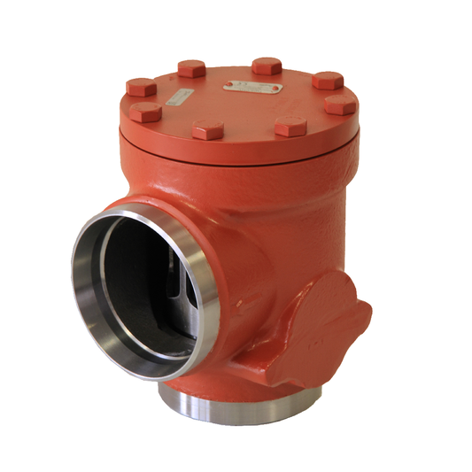 Danfoss 148B6037 Check valve, CHV-X 100, SVL Flexline, Direction: Angleway, 100 mm, Connection standard: ASME B 36.10M SCHEDULE 40, Max. Working Pressure [bar]: 52