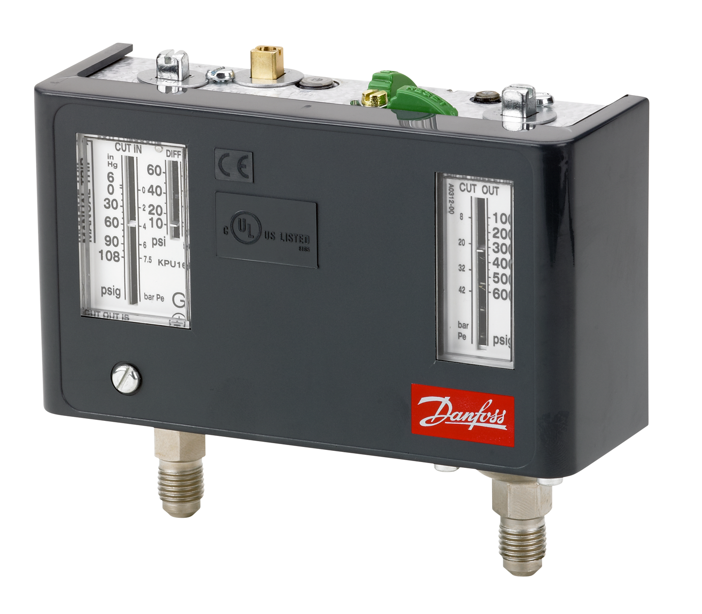 Pressure switch, KPU16B เพรสเชอร์สวิทซ์ Danfoss 060-5253