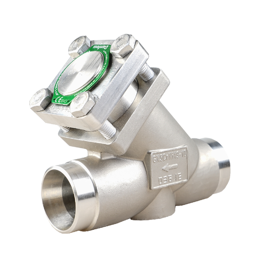 Danfoss 148B6609 Check valve, CHV-X SS 25, Direction: Straightway, Connection standard: ASME B 36.19M SCHEDULE 40