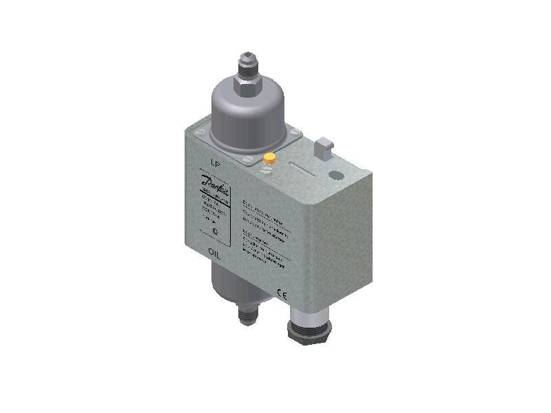 Differential pressure switch, MP55A เพรสเชอร์สวิทซ์ Danfoss 060B017691