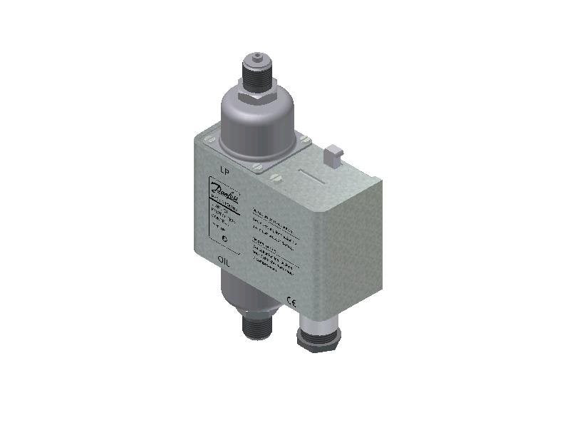 Differential pressure switch, MP55 เพรสเชอร์สวิทซ์ Danfoss 060B029991