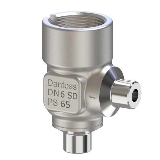 Danfoss 148B6722 Multifunction valve body, SVL 6, SVL Flexline, Direction: Angleway, 6 mm, Max. Working Pressure [bar]: 65