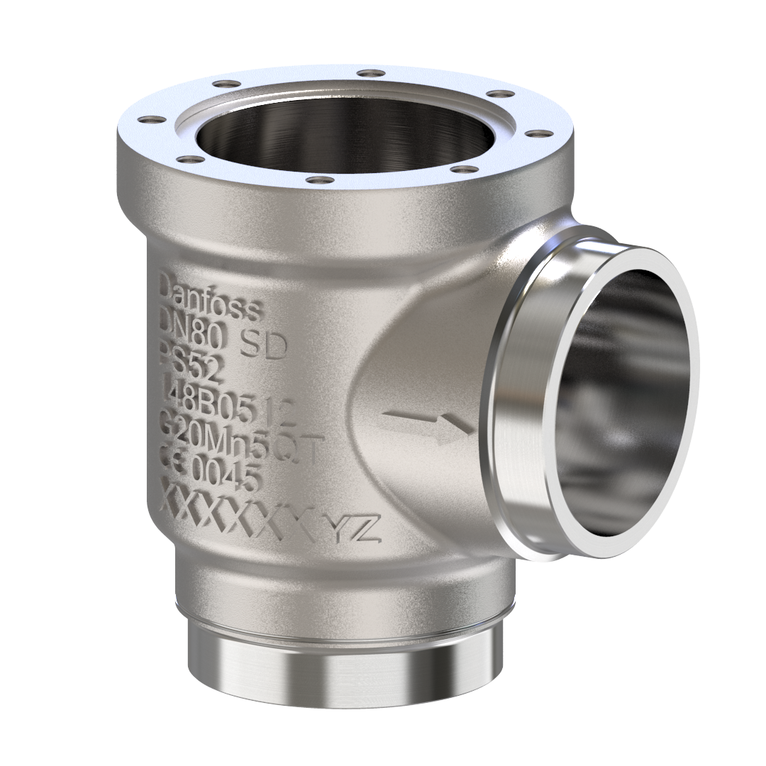 Danfoss 148B6730 Multifunction valve body, SVL 80, SVL Flexline, Direction: Angleway, 76.1 mm, Max. Working Pressure [bar]: 65