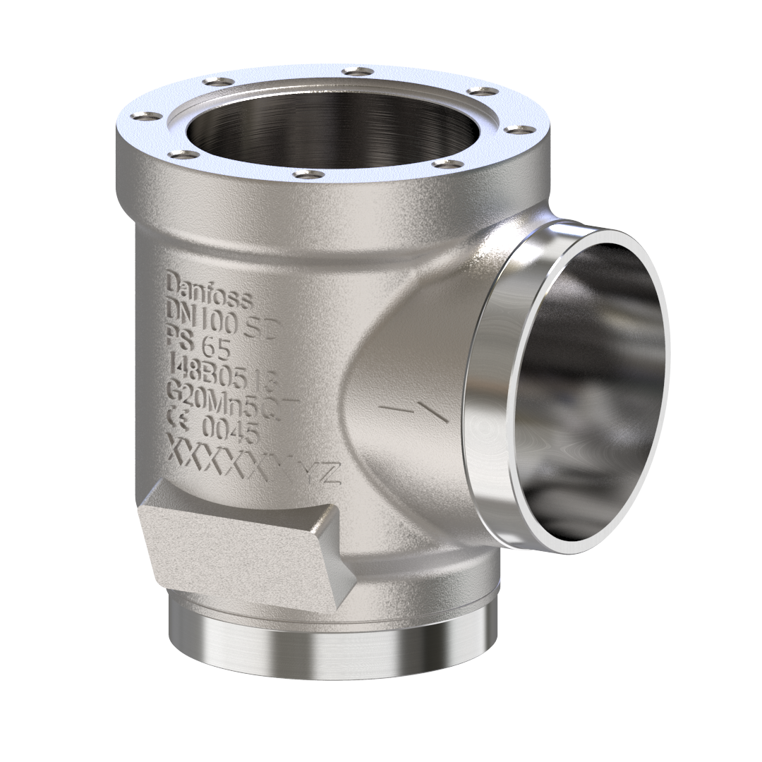 Danfoss 148B6731 Multifunction valve body, SVL 100, SVL Flexline, Direction: Angleway, 108 mm, Max. Working Pressure [bar]: 65