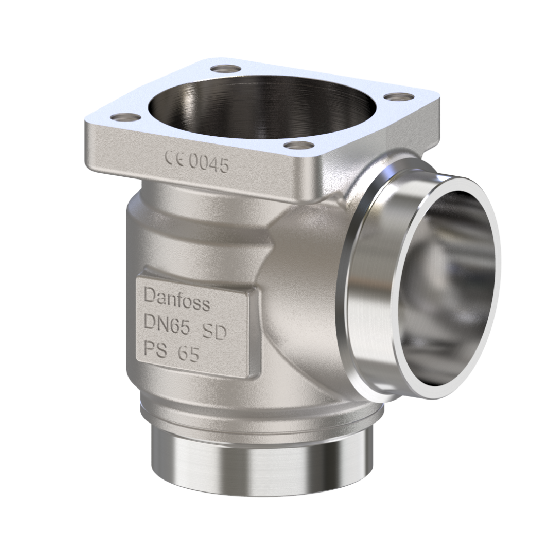 Danfoss 148B6729 Multifunction valve body, SVL 65, SVL Flexline, Direction: Angleway, 64 mm, Max. Working Pressure [bar]: 65