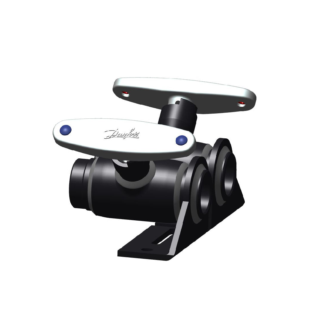 บอลวาล์ว Danfoss 065N7019 Ball valves, JIP-II-TW, double piped, Reduced Bore, PN 40, DN 20