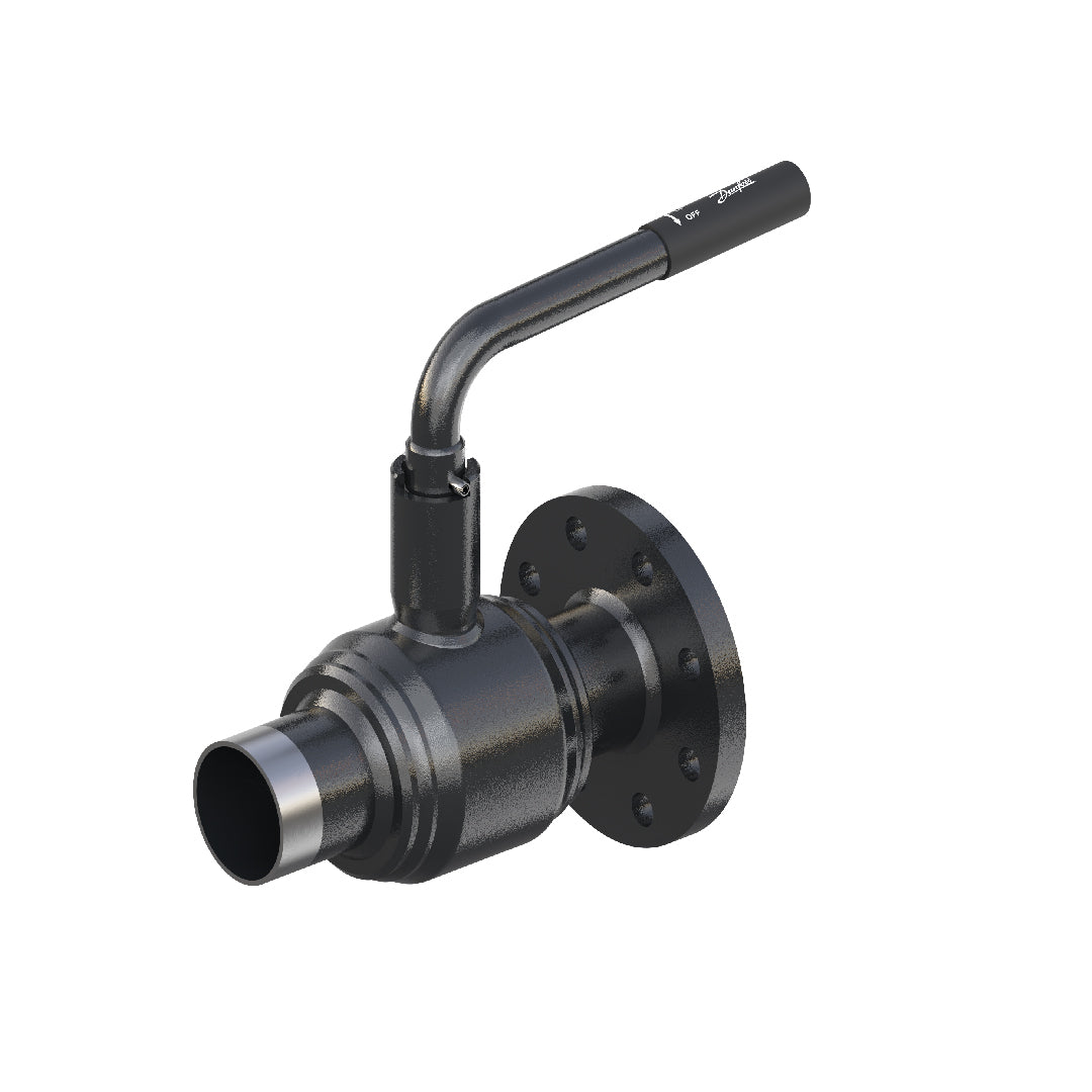 บอลวาล์ว Danfoss 065N1630 Ball valves, JIP-FW, FB, Handle, Full Bore, PN 25, DN 65, Flange / Welded