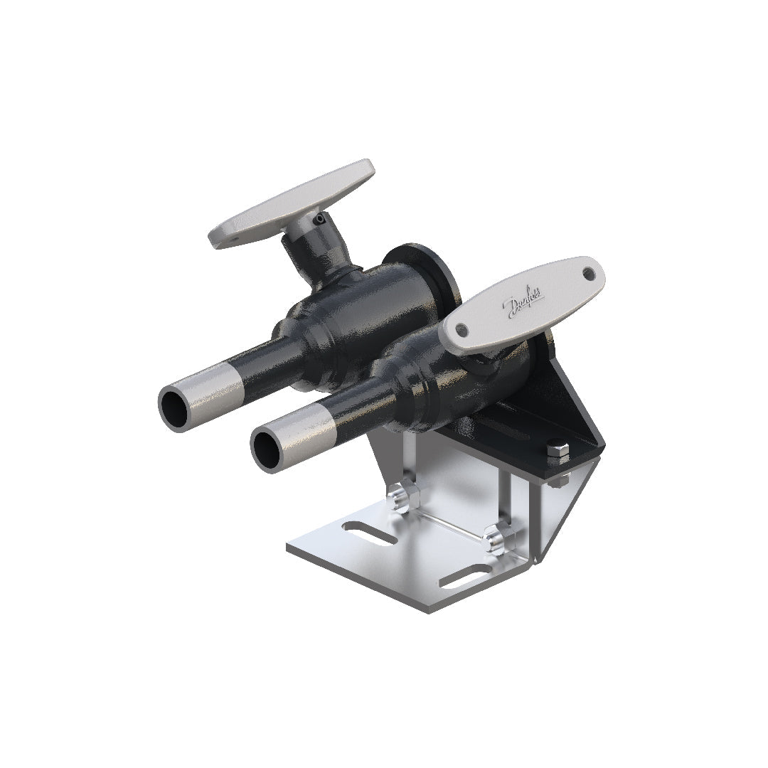 บอลวาล์ว Danfoss 065N7032 Ball valves, JIP-IW-TW, double piped, Reduced Bore, PN 40, DN 15, Internal thread / Welded