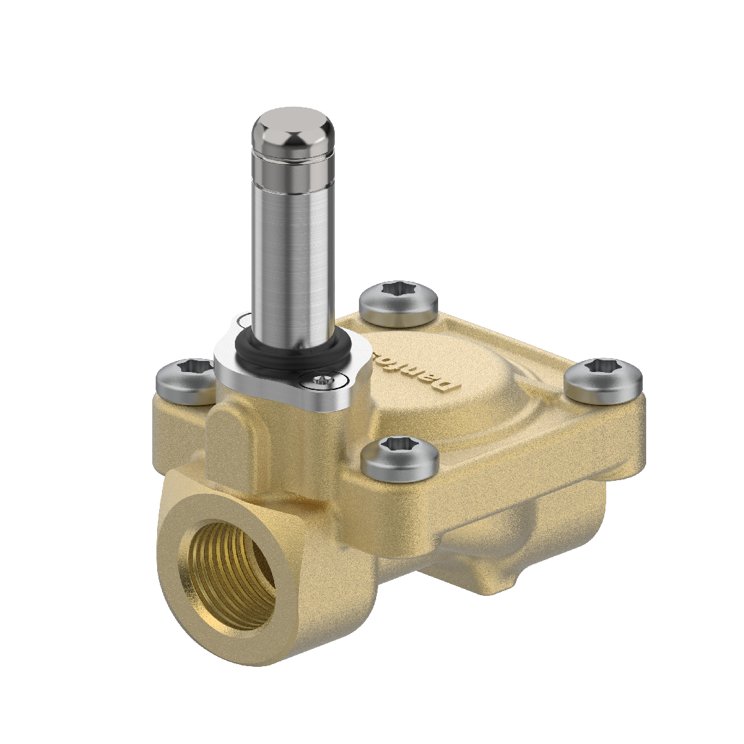 Danfoss Solenoid valve, EV220S, Function: NC, G, 3/8, 1.6 m³/h, FKM 042U4611