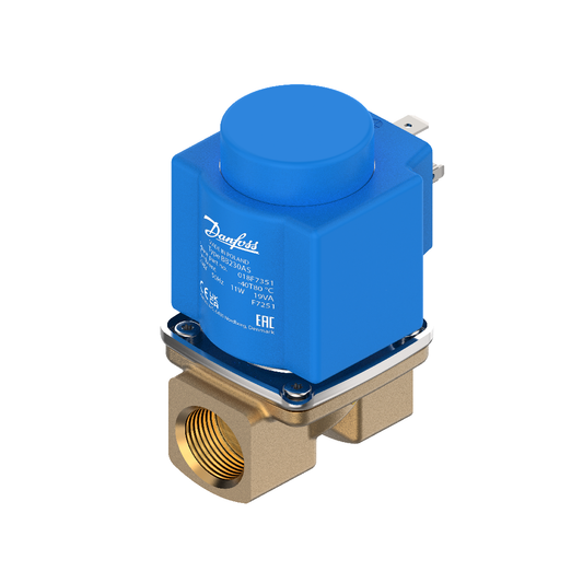 Danfoss Solenoid valve, EV221BW, Function: NO, G, 1/2, 1.5 m³/h, EPDM 132U100331