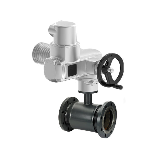 บอลวาล์ว Danfoss 065N9868 Ball valves, JIP-FF, RB, Electric actuator, Reduced Bore, PN 25, DN 125, Flange / Flange